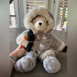 Herrington Iggy the Polar Bear Holding Lou the Penguin